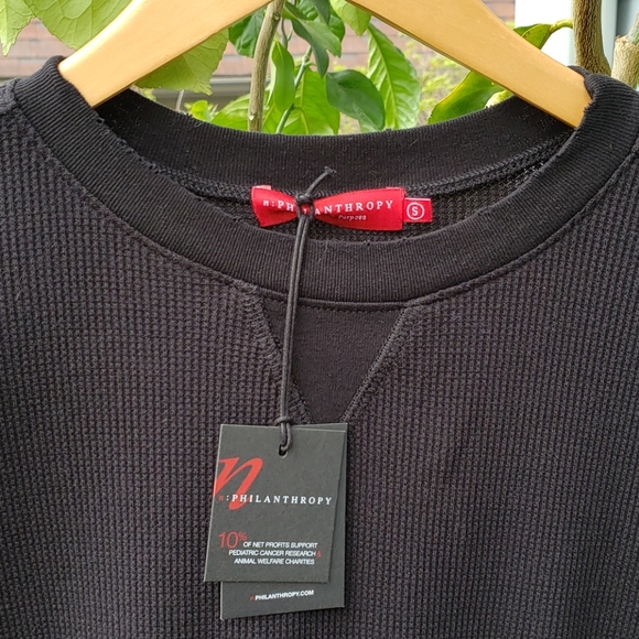 N:Philanthropy Geneva Black Thermal Dress nwt - Picture 3 of 6